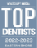 Top Dentists 2022 to 2023 badge
