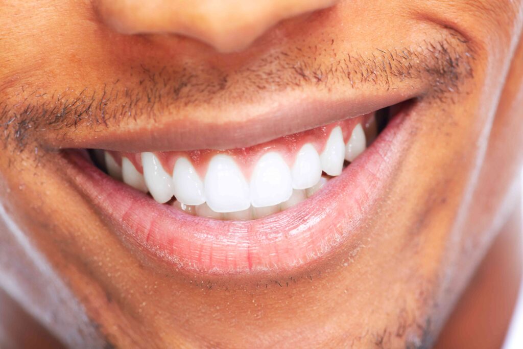 Closeup of a man smiling